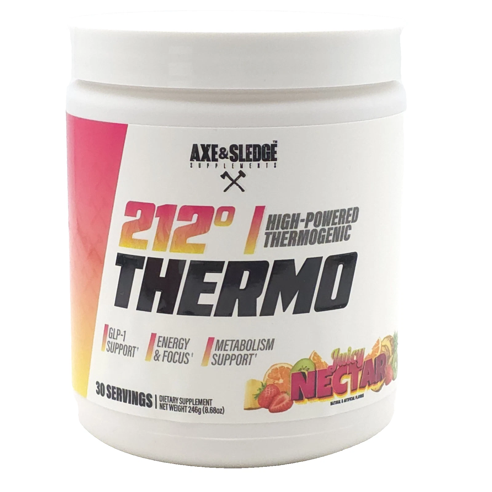 Axe & Sledge 212 Thermo High Powered Thermogenic Juicy Nectar 30 Servings