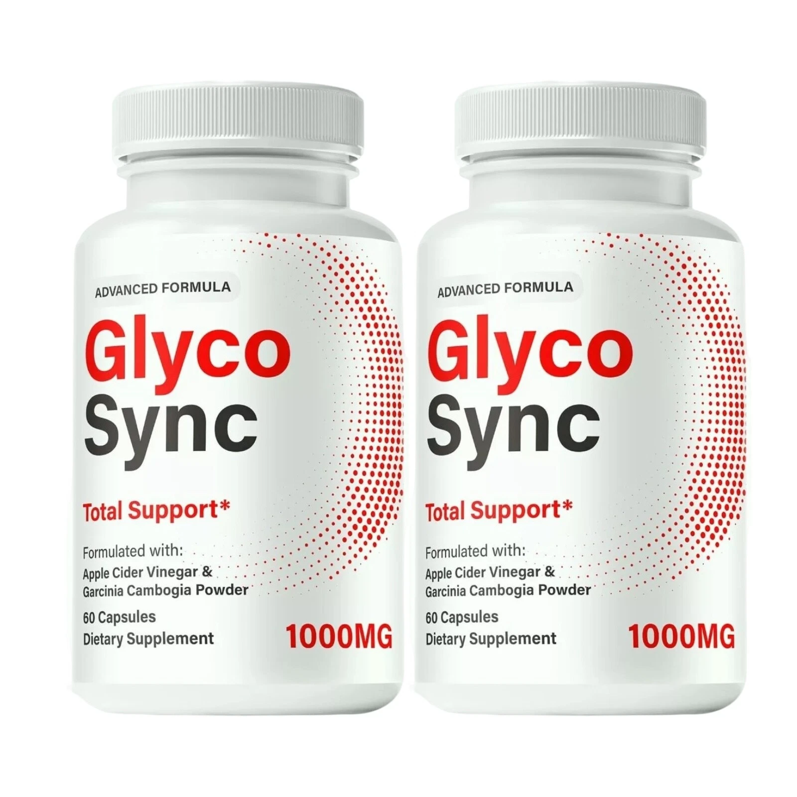 2-Pack Glyco Sync Capsules – GlycoSync Sugar Optimizer Pills - 120 Capsules