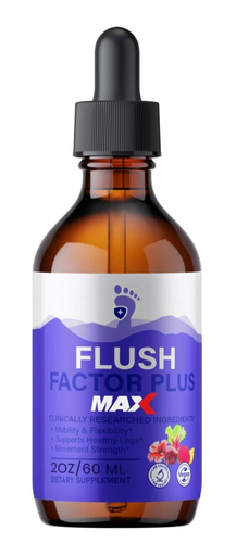 [186899745684] Flush Factor Plus MAX Drops for Mobility & Gut Support ( 1 Pack )