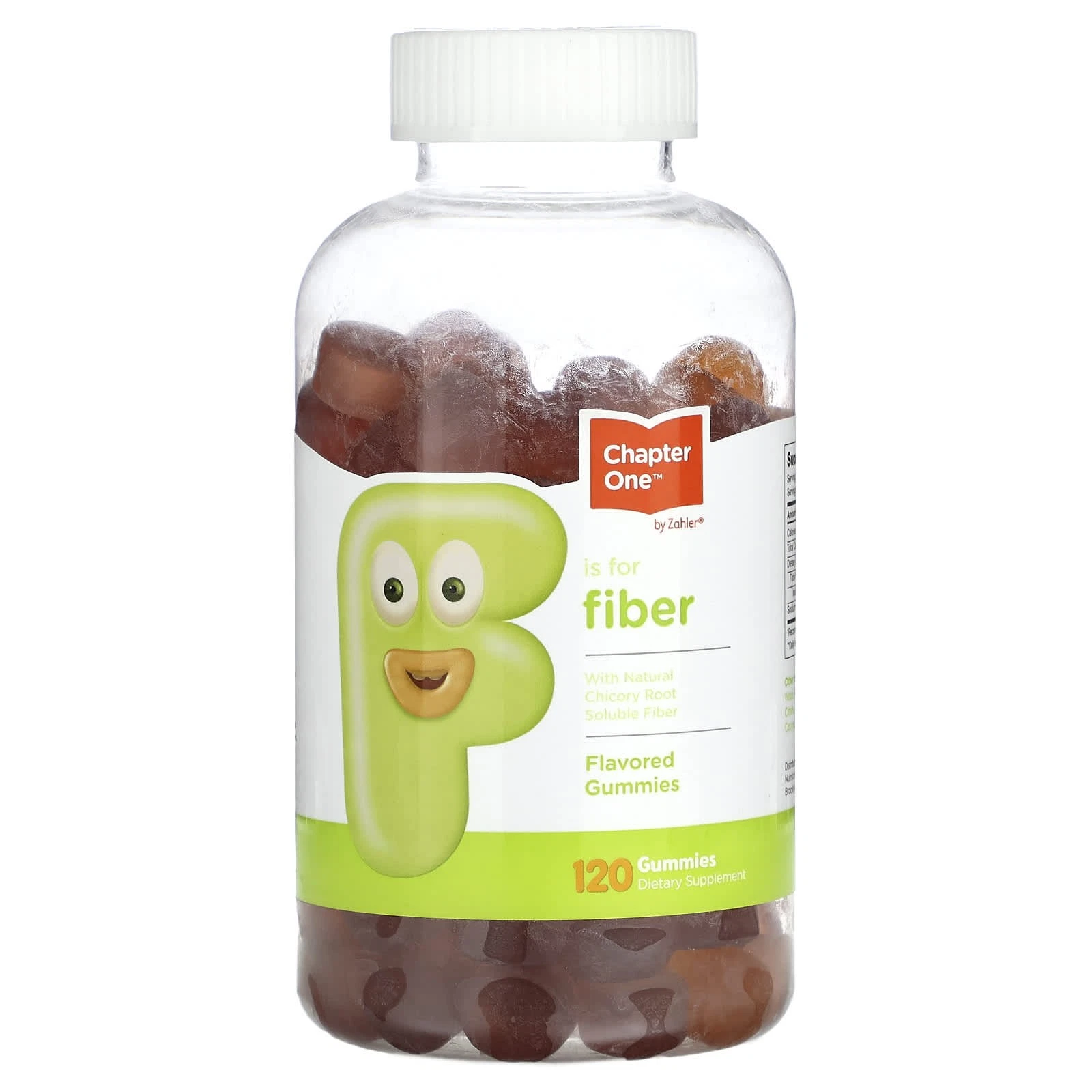 2 X Chapter One, Fiber Gummies, Flavored, 120 Gummies