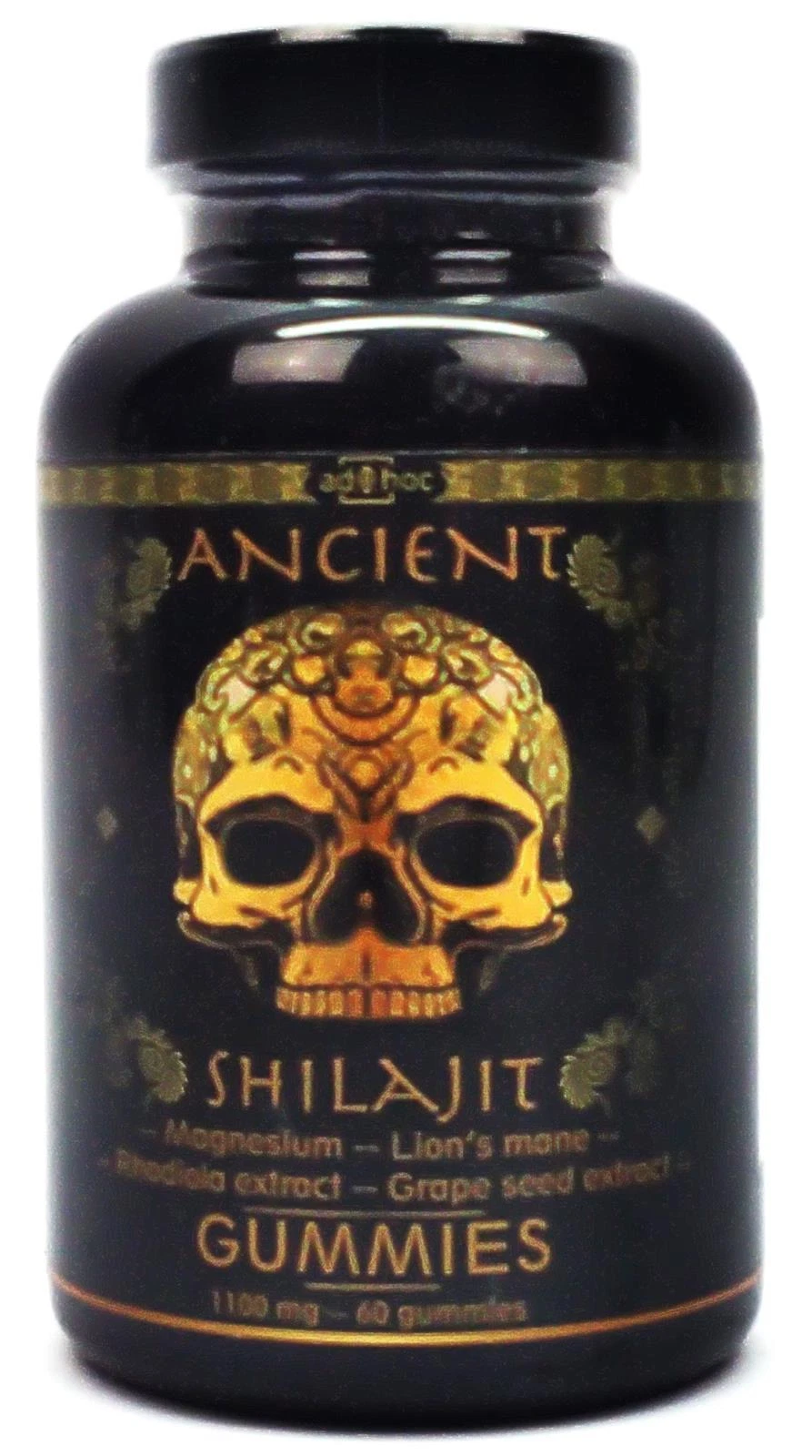 Shilajit Complex 1100mg Shilajit Magnesium Lion’s Mane Gummies - 60 Count