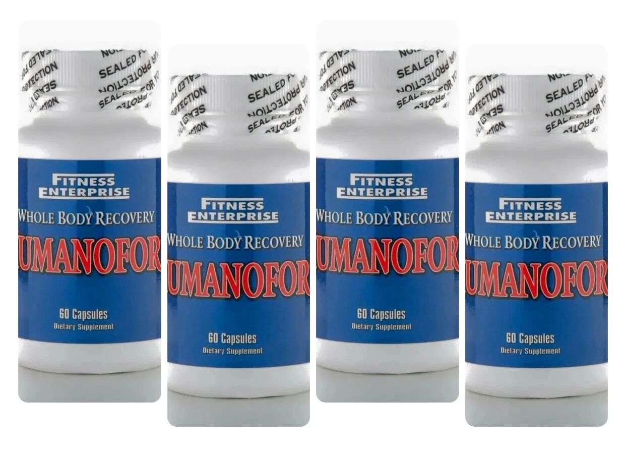[226313578323] FREE SHIPPING 4 Pack of Humanofort by Fitness Enterprise Authorized Retailer