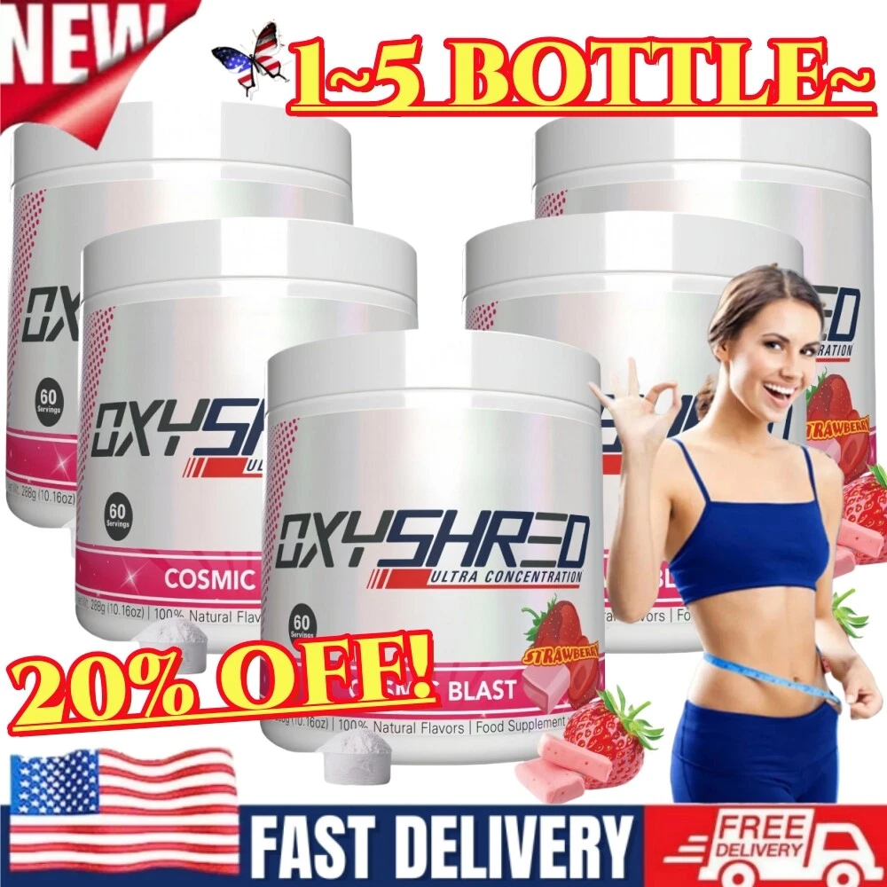 1-5X OXYSHRED Ultra Concentration Pre-workout Vitamin Powder~