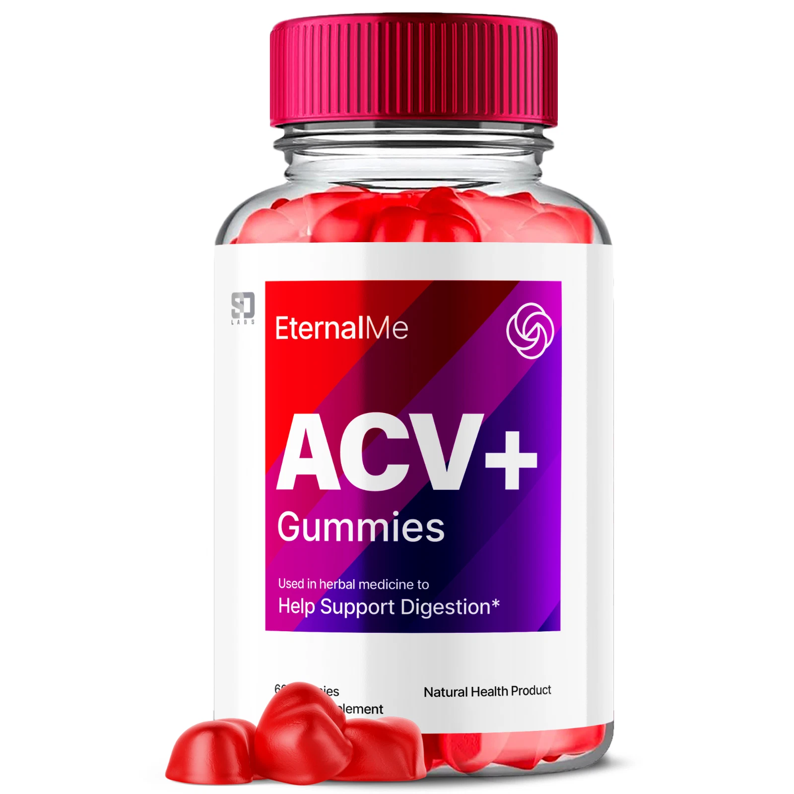 EternalMe ACV + Keto Gummies - Burn Fat, Boost Energy, & Manage Weight (1 Pack)