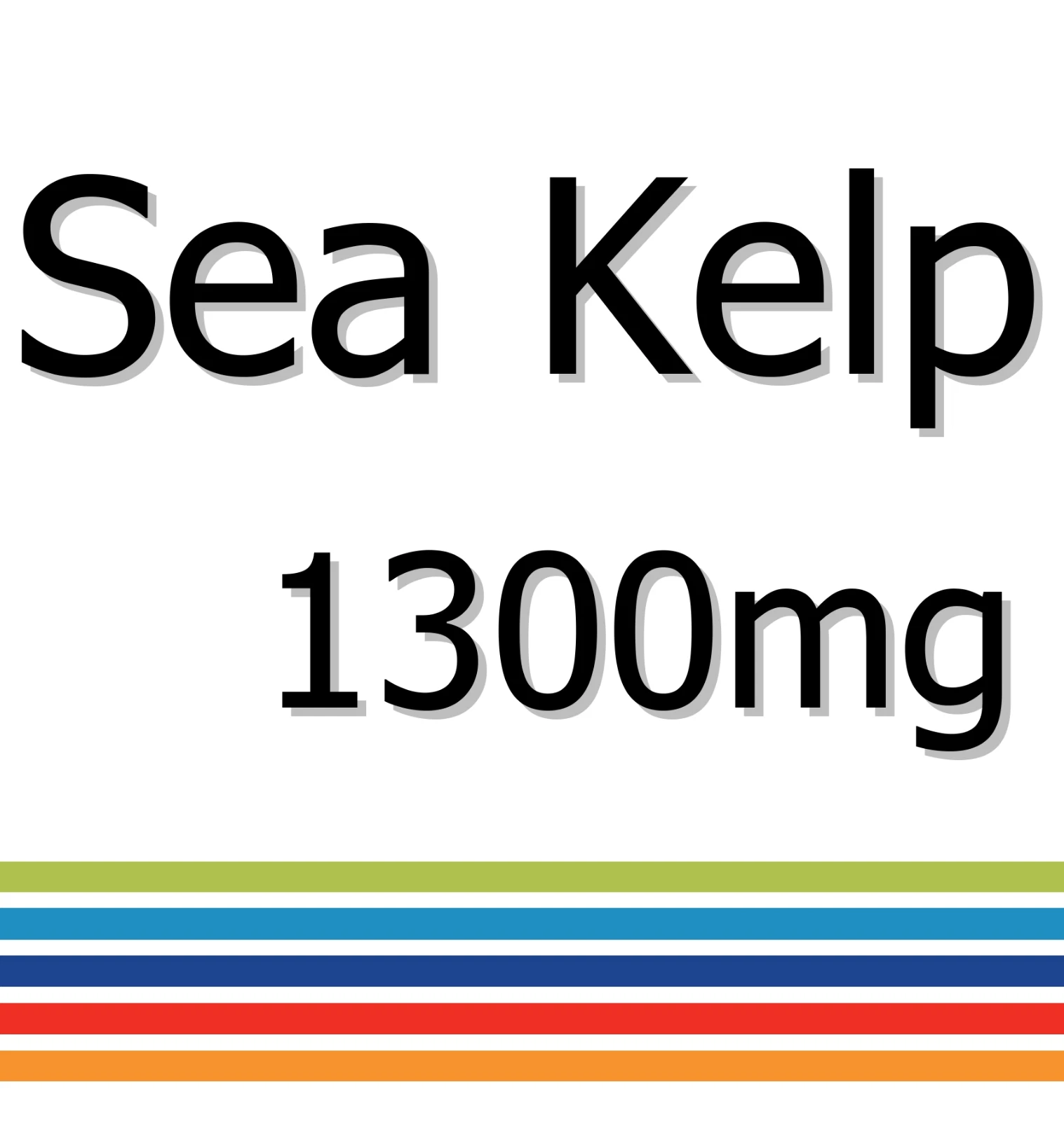 Sea Kelp 1300mg x 90 Tablets - HormoneBalance