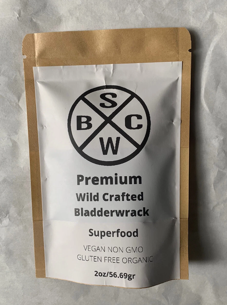 [165468949665] Dr. Sebi Inspired - Organic Wild Crafted Whole Leaf BLADDERWRACK 8oz Bag