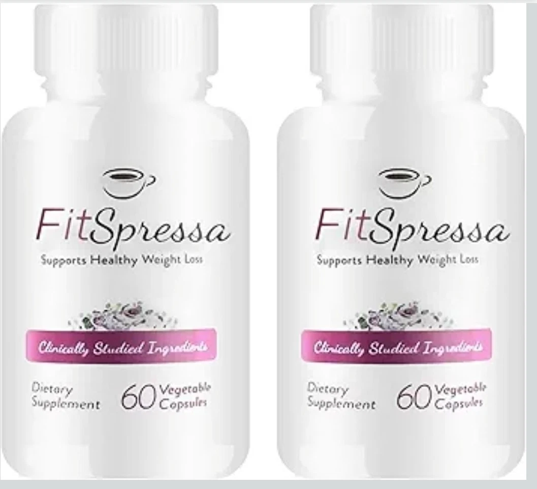 [376194402322] 2 Pack FitSpressa Health Support Supplement Healthy Weight Loss 60 Capsules Pack