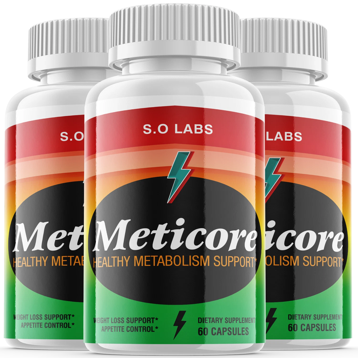 3-Pack Official Meticore-Pills for Weight Loss Supplement for Weight Management