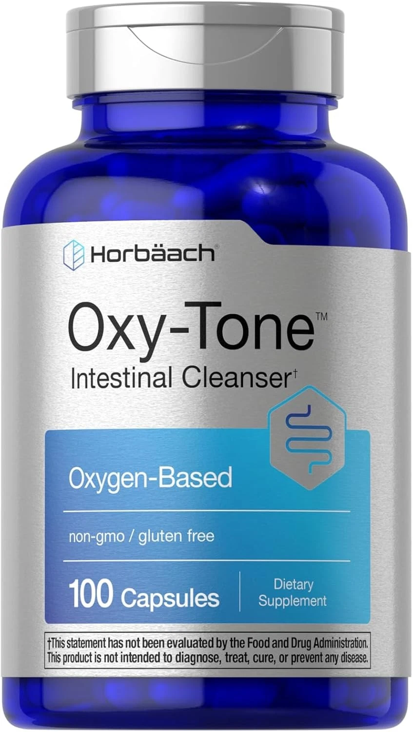 Oxygen Colon Cleanser | 100 Capsules | Intestinal Cleanser | by Horbaach