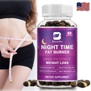 Fat Burner Night Time Slimming Fat Burning Capsules Support Weight Loss Pills