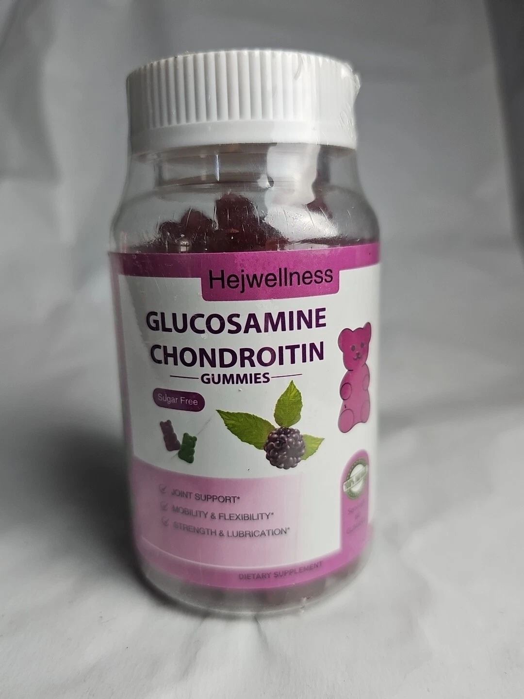 Hejwellness Glucosamine Chondroitin Gummies - Joint Support