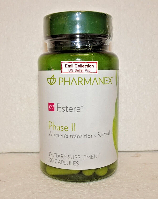 Nu Skin Nuskin Pharmanex Estera Phase II Phase 2 Women's Formula 30 Capsules