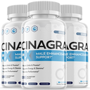 Cinagra RX - Male Virility - 3 Bottles - 180 Capsules