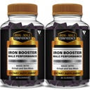 (2 Pack) Iron Booster Male Performance, IronBooster Advanced (2 Month Supply)