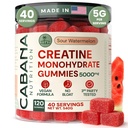 Creatine Monohydrate Gummies 5g - Watermelon Flavored Creatine for Women and Men