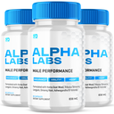 Alpha Labs Male Health Pills for Vitality and Performance Support (3 Pack)