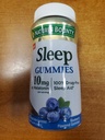 Nature's Bounty Sleep Gummies 10mg - 90 Gummies - Exp. 11/30/25 E17E