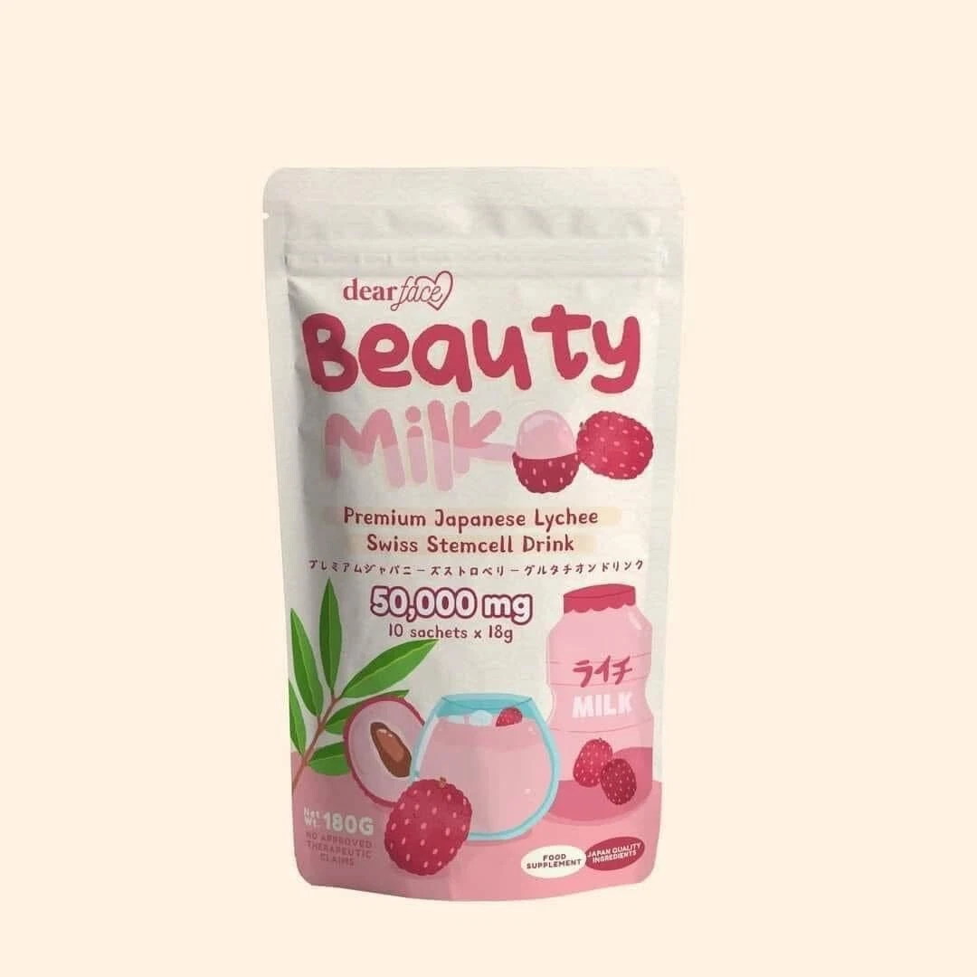 [167167191209] Dear Face Beauty Milk Premium Japanese Lychee (Louise Beauty Box 🇺🇸)