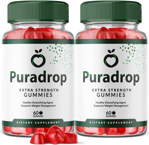 [186042620485] (2 Bottle) Puradrop Extra Strength Puradrops Gummies (120 Gummies)