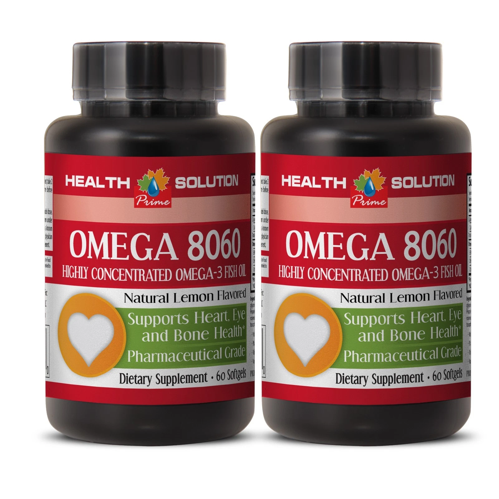 anti inflammatory liquid supplement - OMEGA 8060 - omega 3 liquid - 2 Bottles