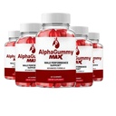 5-Pack Alpha Gummy Max for Men – AlphaGummy Max Male Support Gummies-300 Gummies