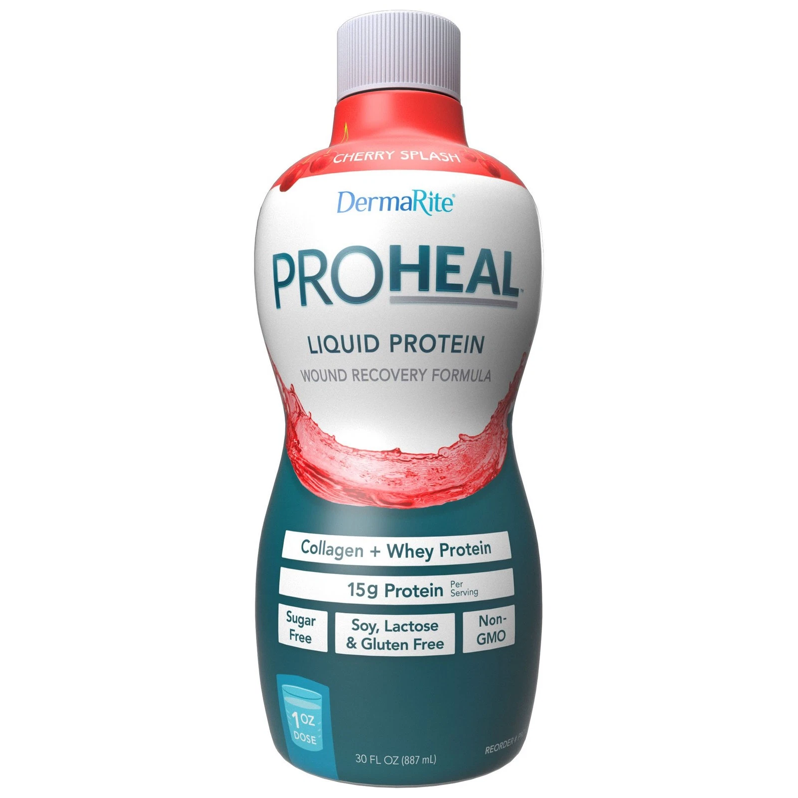 ProHeal Oral Supplement Cherry Splash 30 oz Bottle