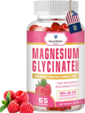 Nature‘S Rhythm Magnesium Gummies 500Mg - 65 Ct | Magnesium Glycinate Supplement
