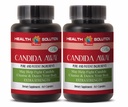 Aloe Vera - CANDIDA AWAY - absorb nutrients - unique formula - 2 Bottles, 120 C
