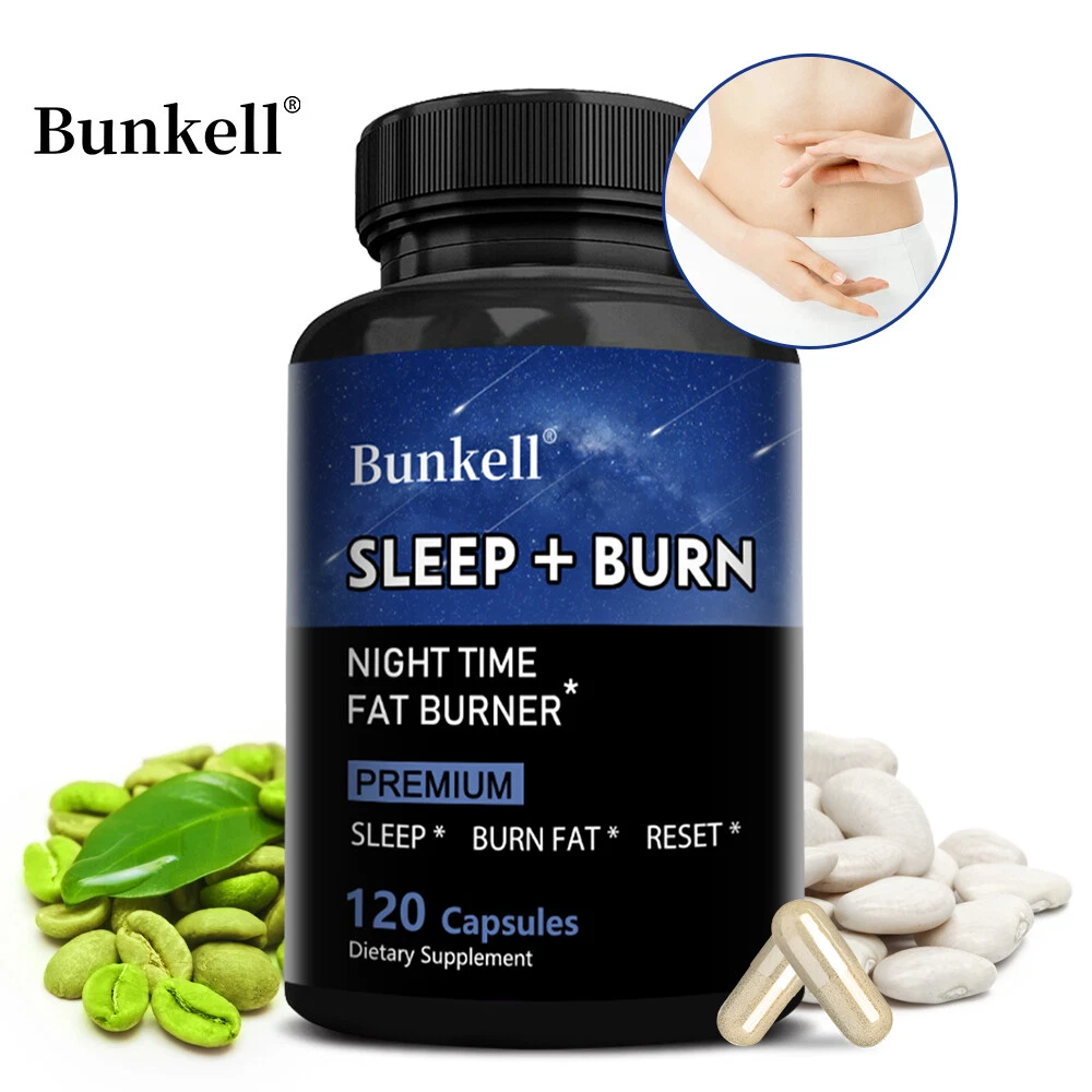 Night Time Fat Burner 30/60/120Capsules Weight Loss Diet Pill Dietary Supplement