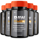 (5 Pack) Raw Power XL Pills, Maximize Energy, Vitality & Stamina 300 Capsules