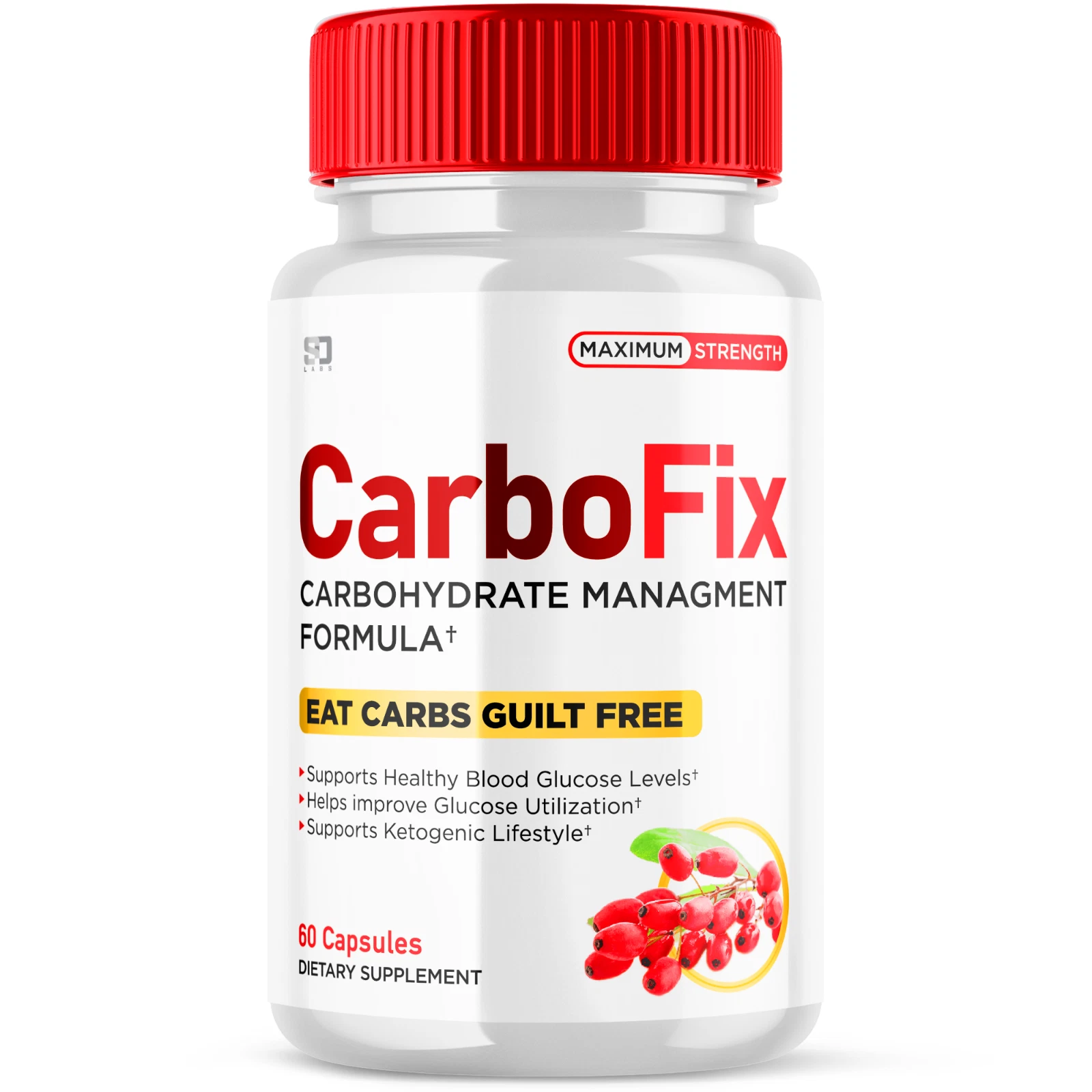 [166944499403] CarboFix Supports Carbohydrate Management and Blood Health 60 Capsules