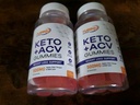 NEW & SEALED - (2) TURBO RIPPED Keto ACV Weight Loss Gummies - 500 MG 03/2026
