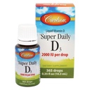 Carlson Labs Super Daily D3 2000 IU, 0.35 Fluid Ounce