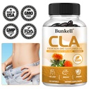 CLA 1000mg Max Potency CLA Safflower Oil Weight Supplement Immune Muscle Support
