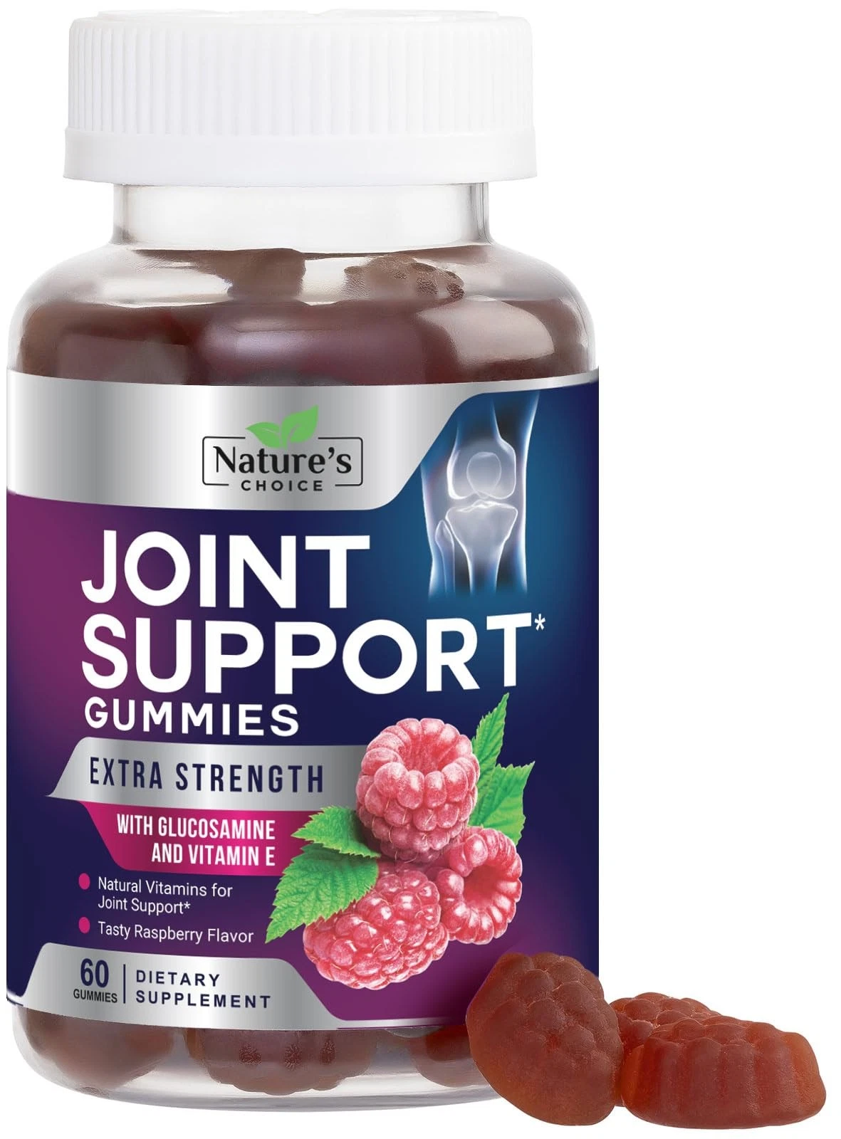 Joint Support Gummies Extra Strength Glucosamine Gummy Supplement with Vitamin E