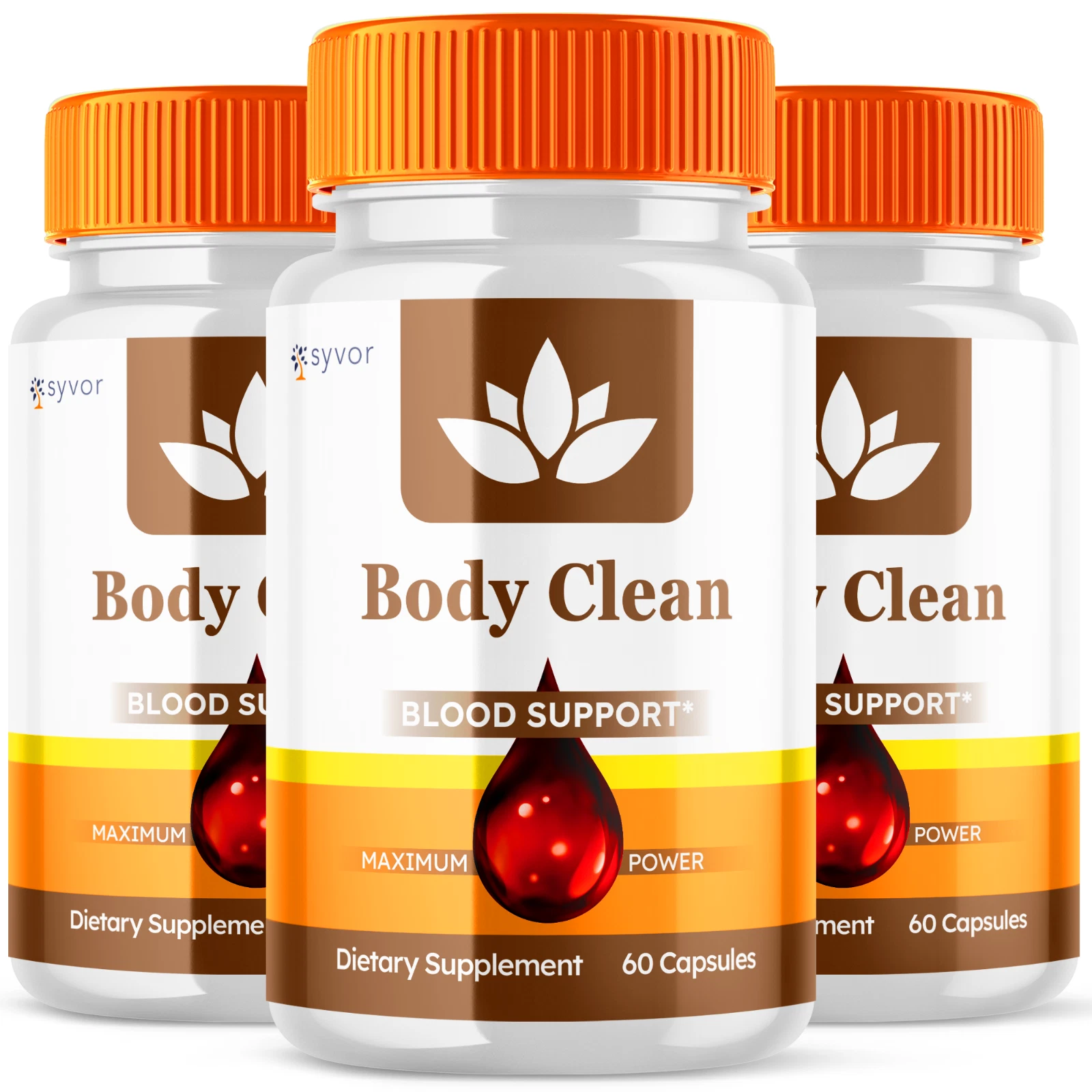 [286281253973] Body Clean Blood Support Maximum Strength Vitamin Natural Glyco Optimizer 180Ct