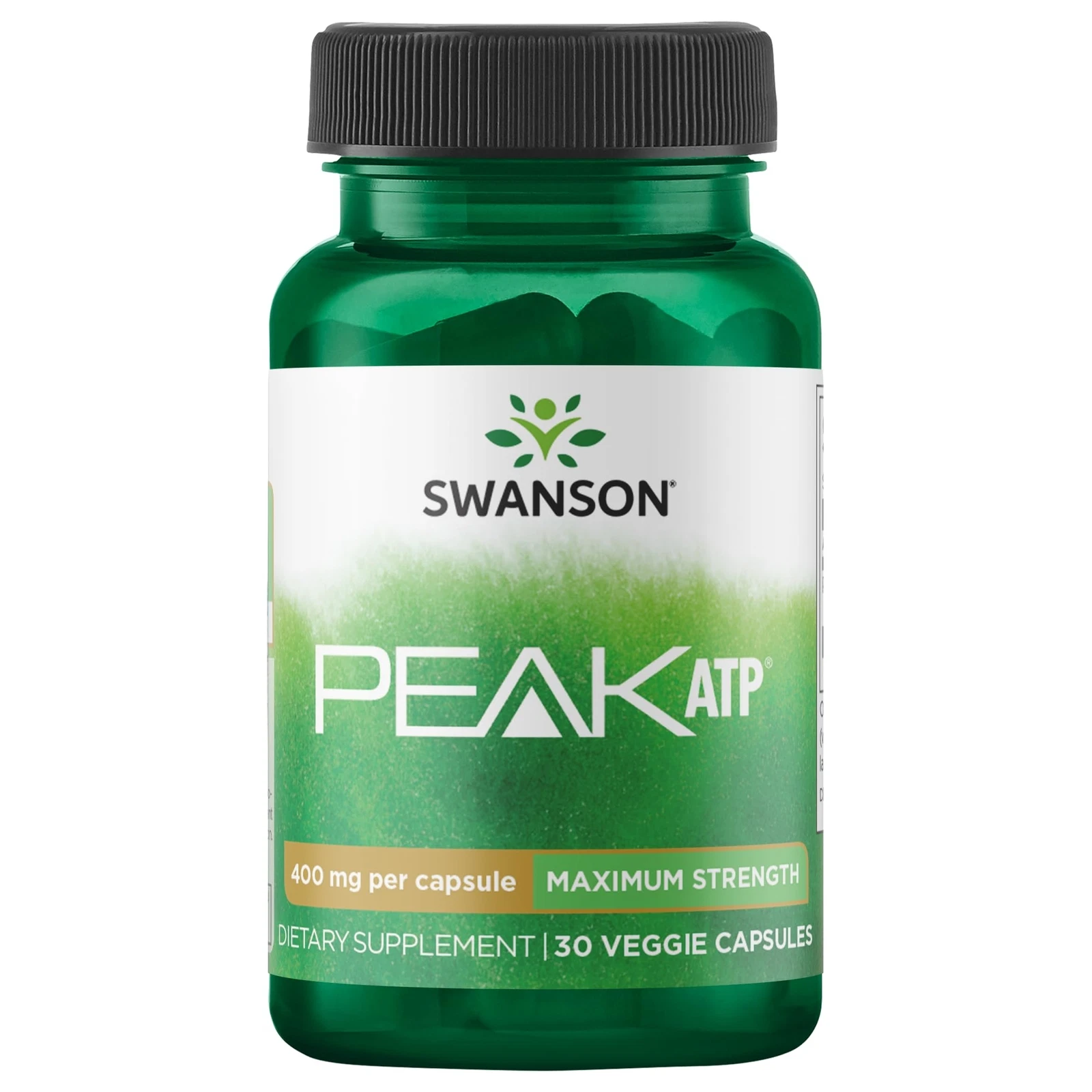 Swanson Maximum Strength Peak ATP 30 Capsules Cellular Energy Supplement