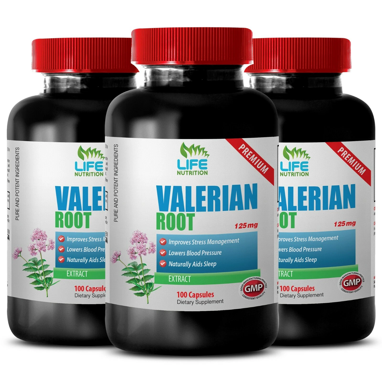 Valerian Tablets - Valerian Root Extract 4:1 125mg - You Sleeping Much Better 3B