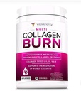 Vitauthority Multi Collagen Burn Powder Unflavored 8.6 oz 30 Servings EXP 02/27