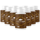 LipoCaps- Keto & Weight Support- 10 Bottles- 600 Capsules