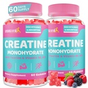 Creatine Monohydrate Gummies, Creatine for Women, Creatine Pre Workout Chewables