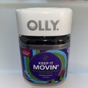 Olly Keep It Movin Constipation Relief Gummies Supplement - 30 Gummies