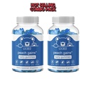 LOCRED Peach Gains Berry Gummies Peach Flavor 60 Gummy, Fitness Supplement