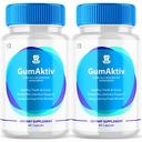 (2 Pack) GumAktiv Oral Probiotic - Supports Healthy Teeth & Gums - 120 Capsules