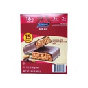 Atkins Chocolate Peanut Butter Meal Bars, High Fiber, 16g of Protein 15 ct.