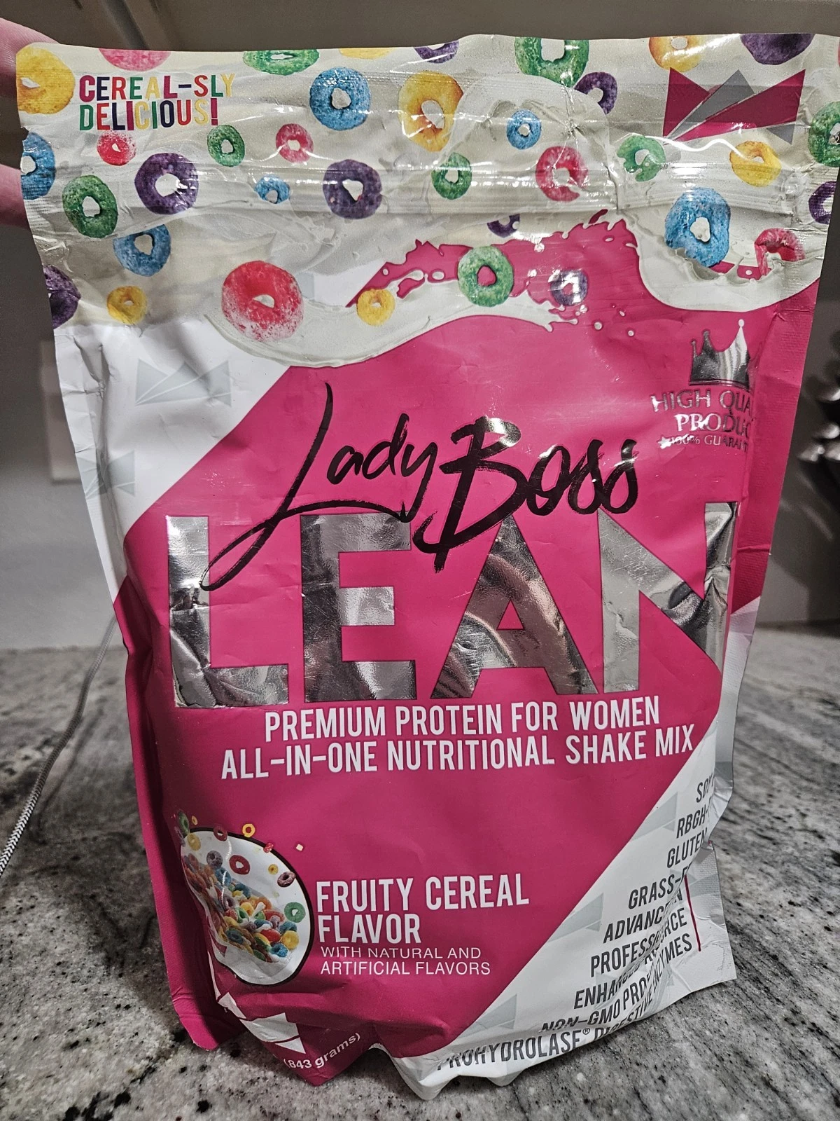 [177209398129] Lady Boss Lean Protein - Fruity Cereal Flavor Meal Replacement Shake ORIGINAL