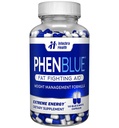 PHENBLUE Fat Fighting Diet pills + Ultra Energy 120 Blue/White Capsules