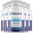 (5 Pack) Ocure+ Vision Supplement Pills - Support Healthy Vision & Eye Sight