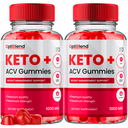 OptiBlend Keto+ACV Gummies Maximum Strength Support Weight Management (2 Pack)